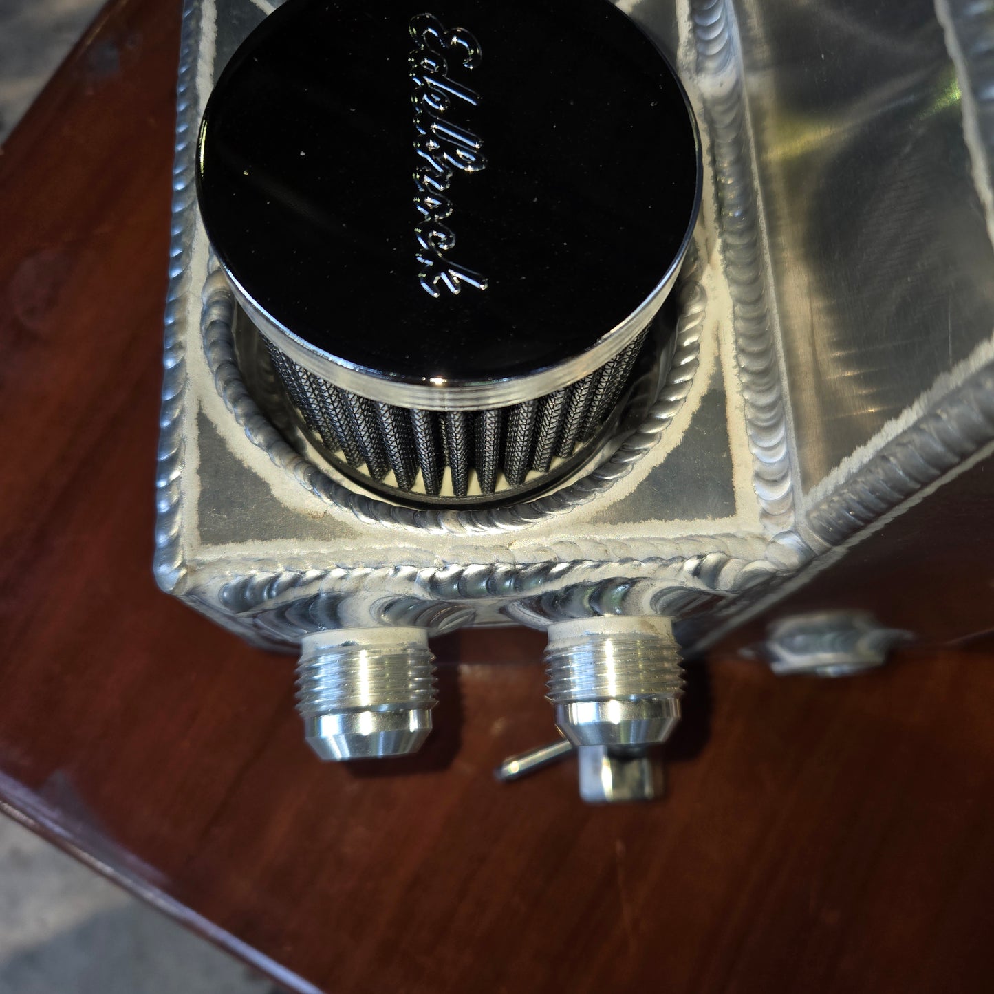 1988-1998 GMT400 Coolant Surge & Breather Filter Combo Tank (-12AN)