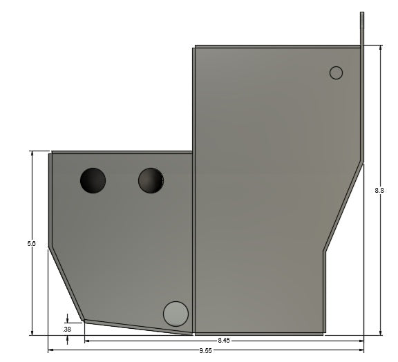 1988-1998 GMT400 (C/K1500) Coolant & Breather Filter Combo Tank
