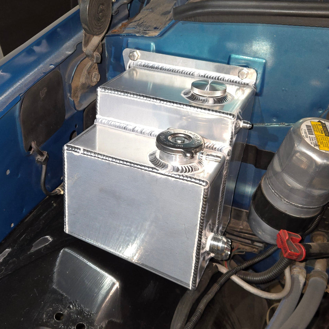 1988-1998 GMT400 Coolant/Intercooler Combo Tank – Kloc Fabrication