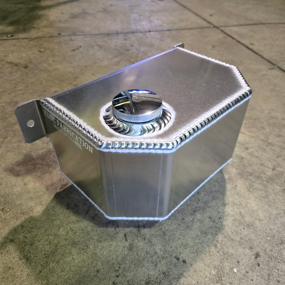 Mirror Image of our 88-94 GMT400 Washer Fluid Tank to mount on opposite fender (for intercooler/supercharger)