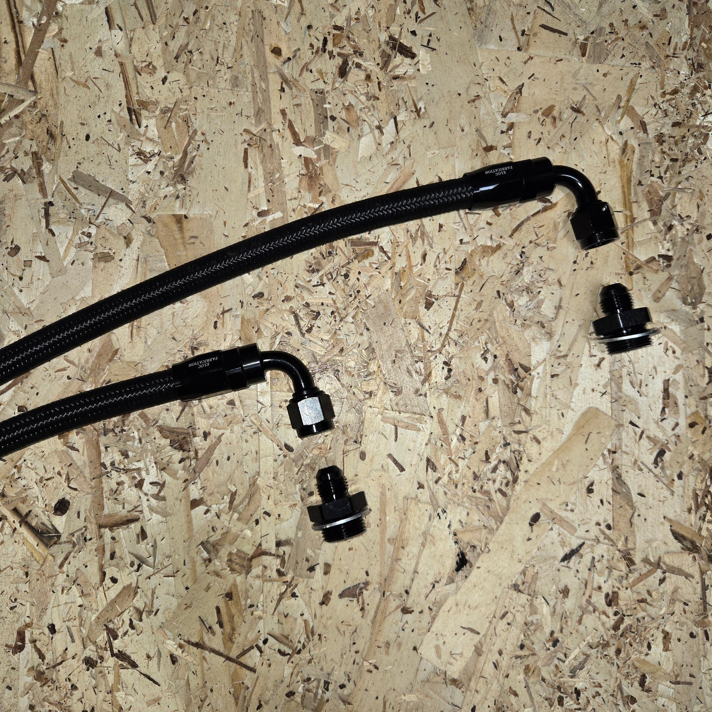 GMT400/5.7L 350 Oil Cooler AN Line Kit