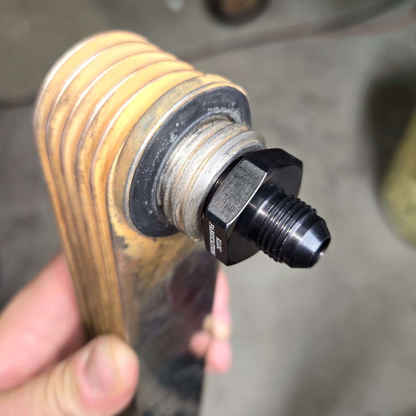 M20 x 1.5 to 6AN Oil Cooler Fitting