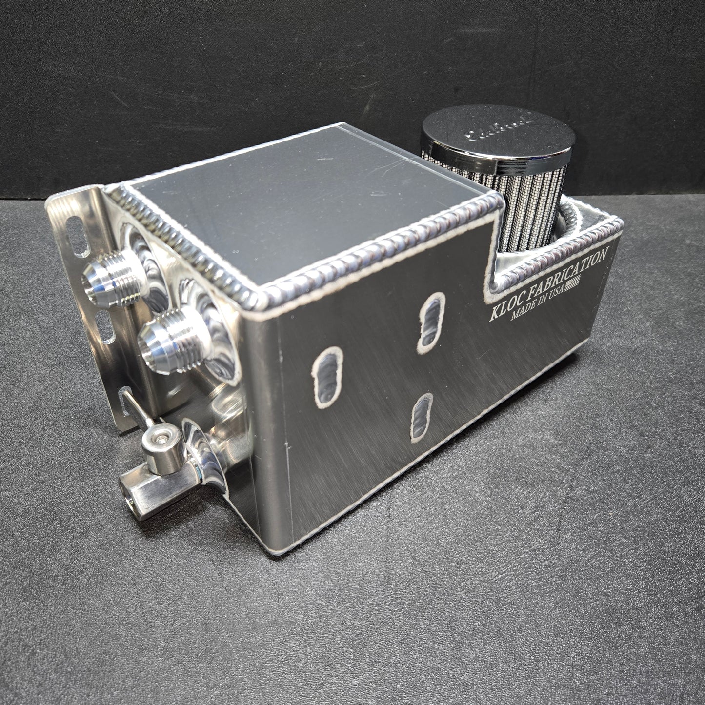 Remote Mount Crankcase Breather/Oil Catch Can
