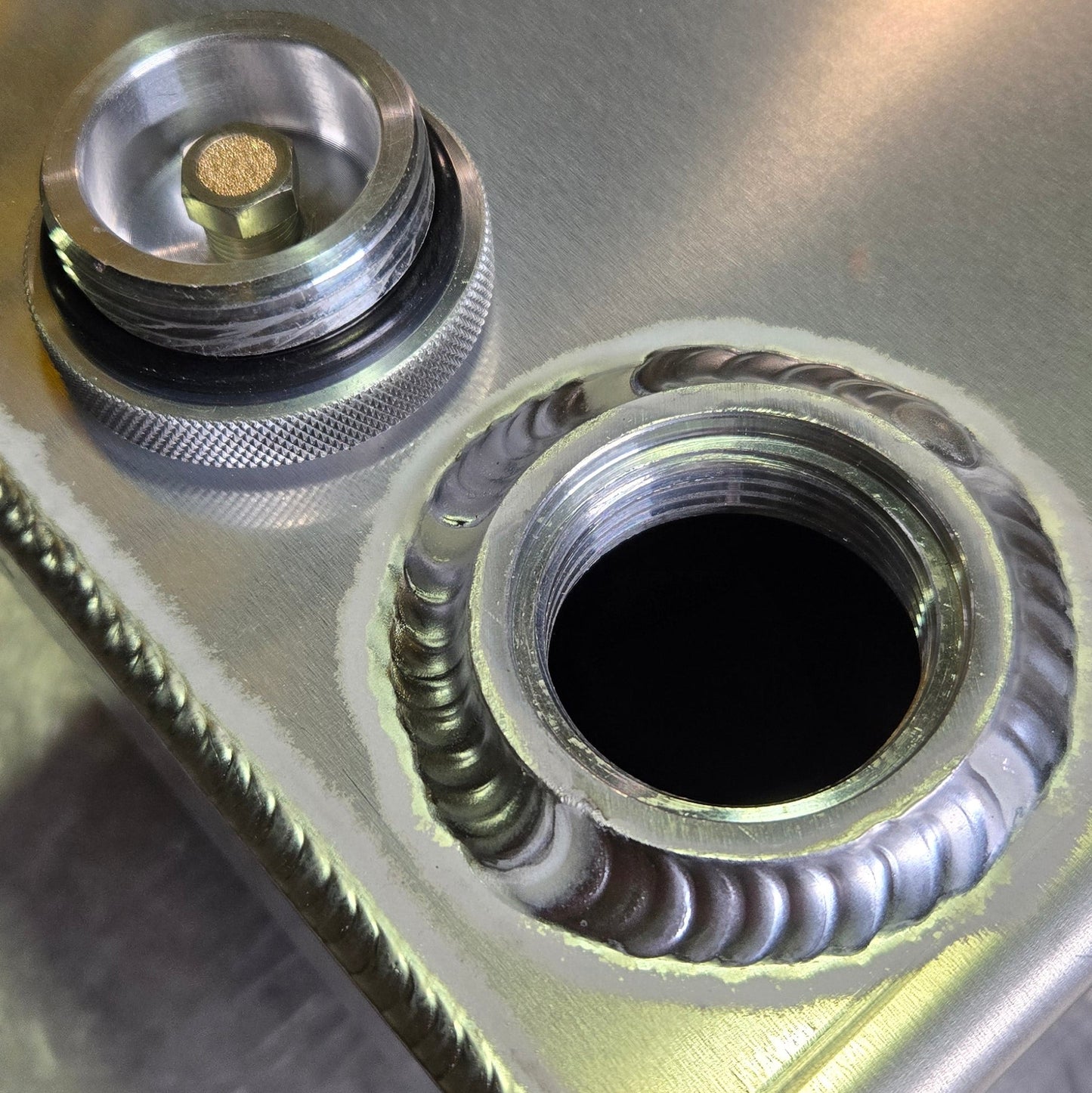 Kloc Fabrication Billet Aluminum Vented Fill Cap